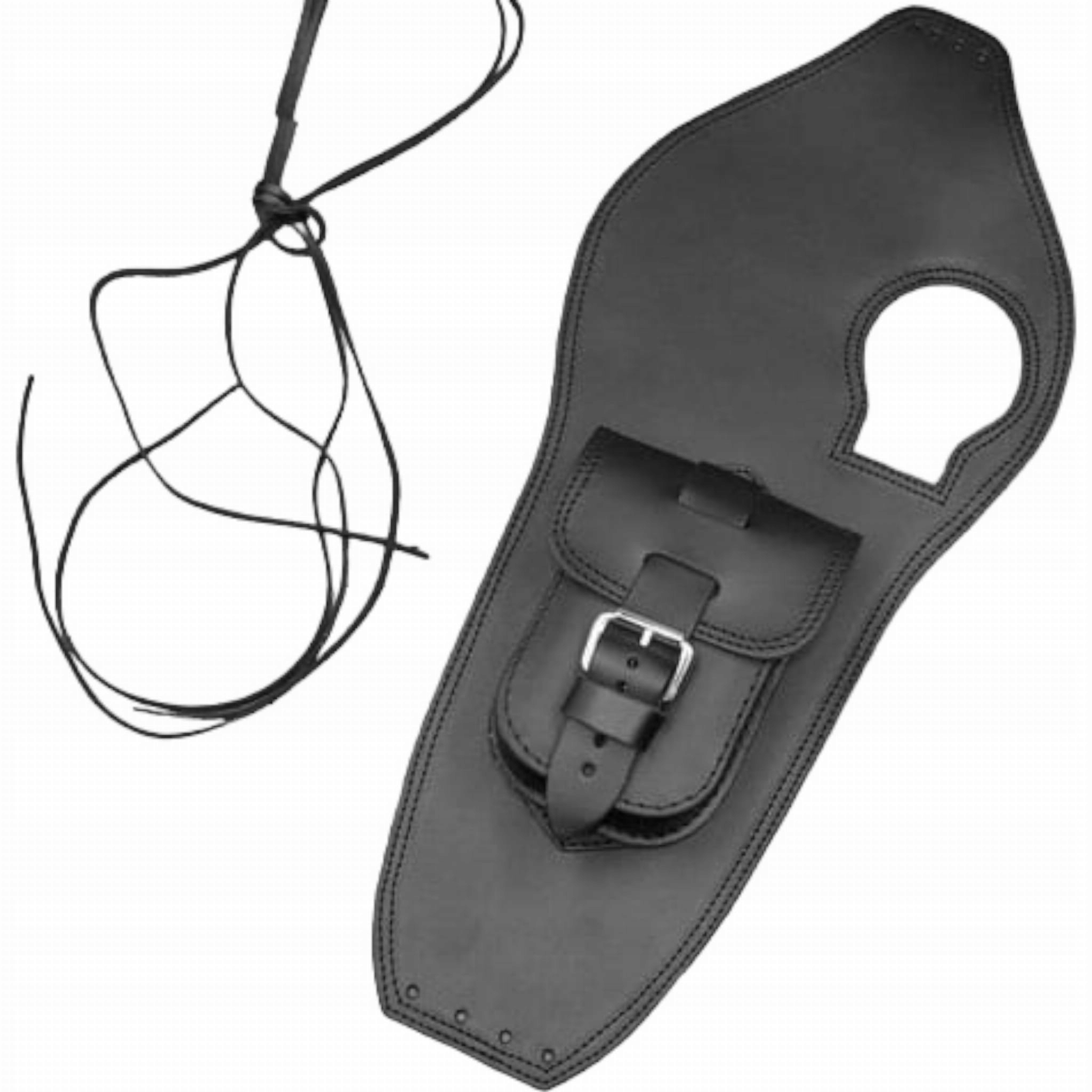 Kožený pás na nádrž Yamaha Virago XV 750 bez cvočkov