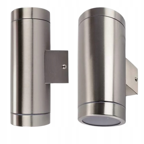 Venkovní Fasádní Zahradní Nástěnné Svítidlo 2XGU10 Led Zahradní Lampa Inox