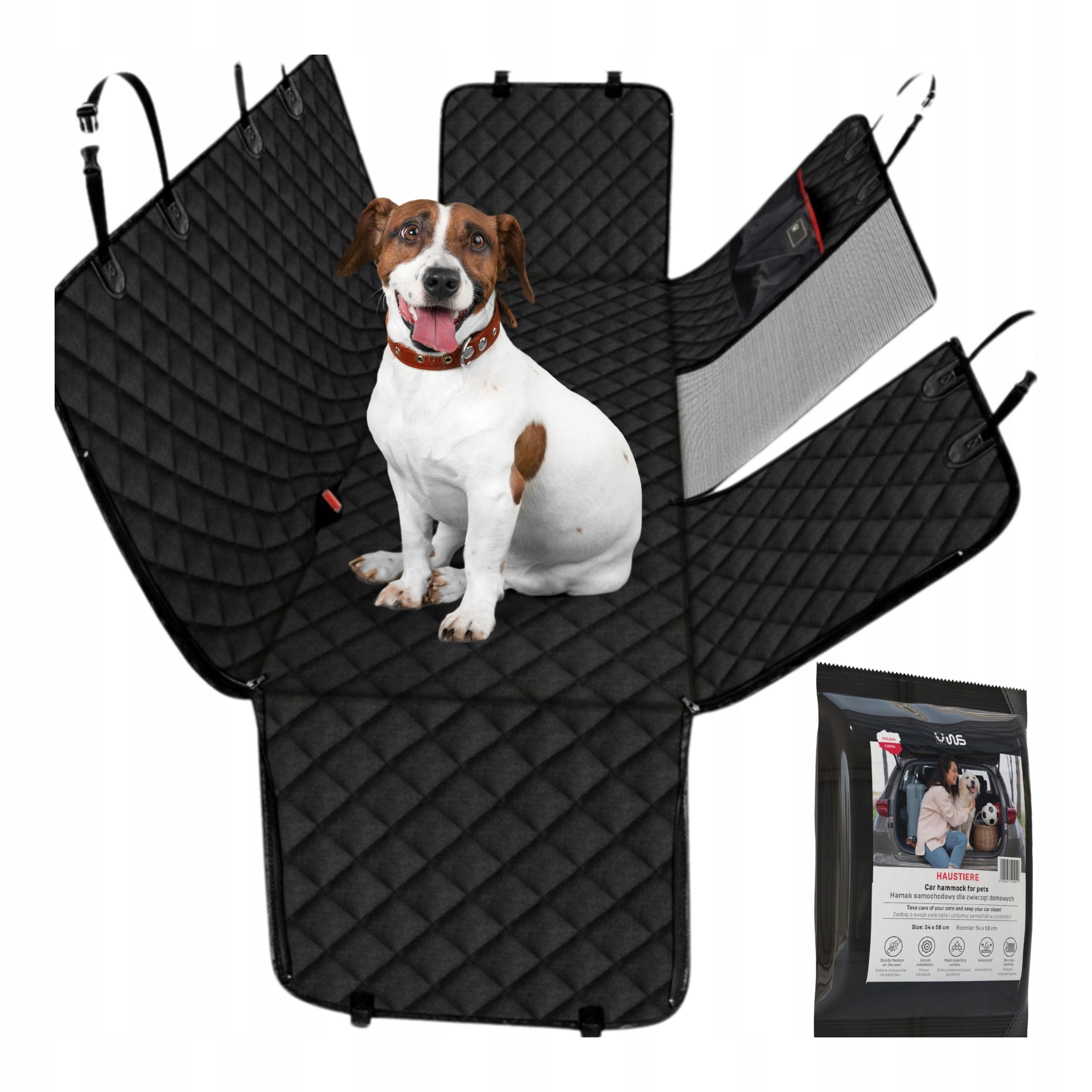 KUTYASZŐNYEG AUTÓBA NAGY 132x145cm Autó üléshuzat