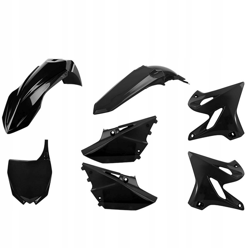 Polisport Sada Plastov Yamaha YZ125/250 15-20 Farba Čierna