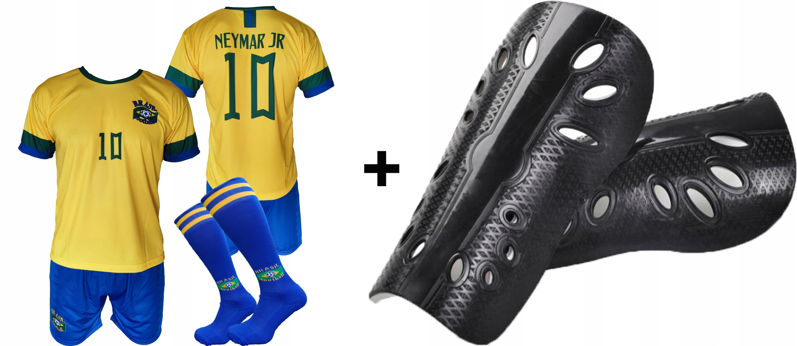 

Neymar Jr komplet strój piłkarski Brazylia r 164