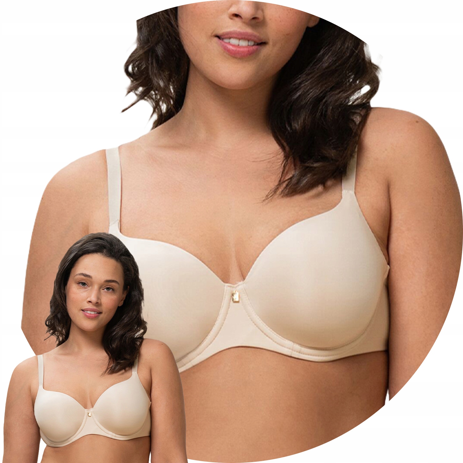 Triumph 10190664 Body Make-Up Essentials béžová Vyztužená podprsenka 90C