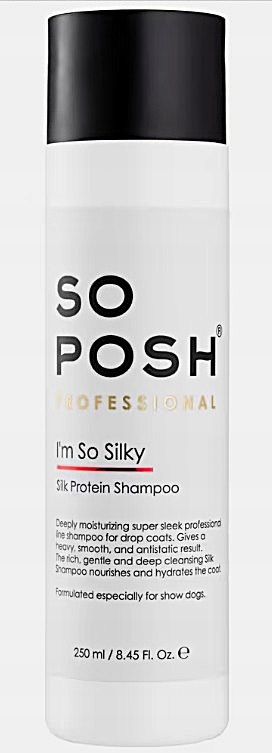 So Posh I'm So Silky szampon nawilżający, wygładzający sierść, 250ml