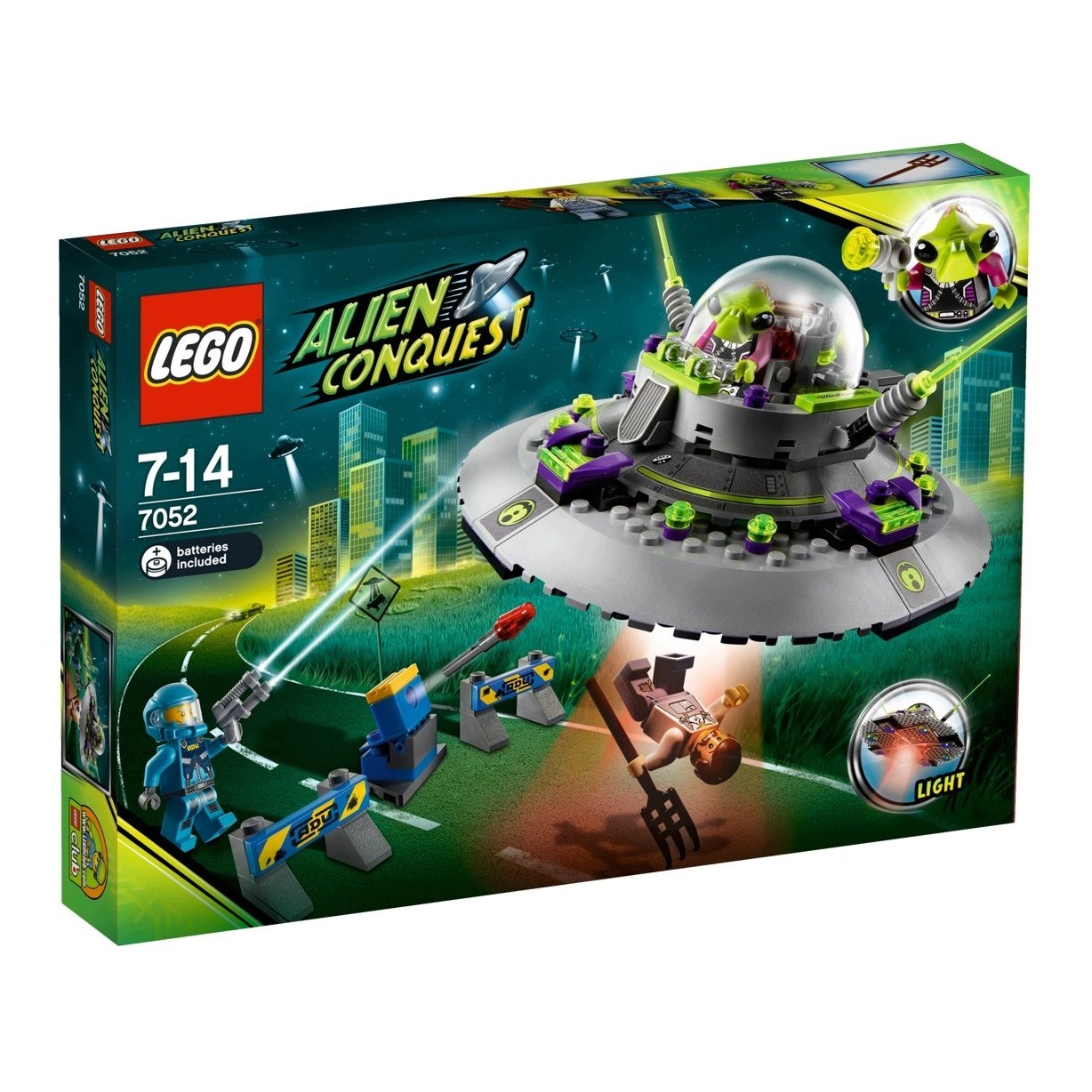 Lego 7052 Alien Conquest Uprowadzenie przez Ufo