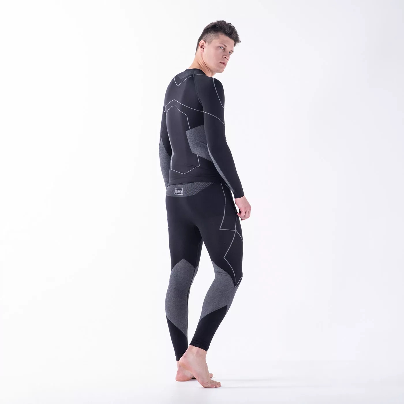 BIELIZNA TERMOAKTYWNA MĘSKA TERMICZNA CIEPŁA ZESTAW KOMPLET XL Rozmiar XL