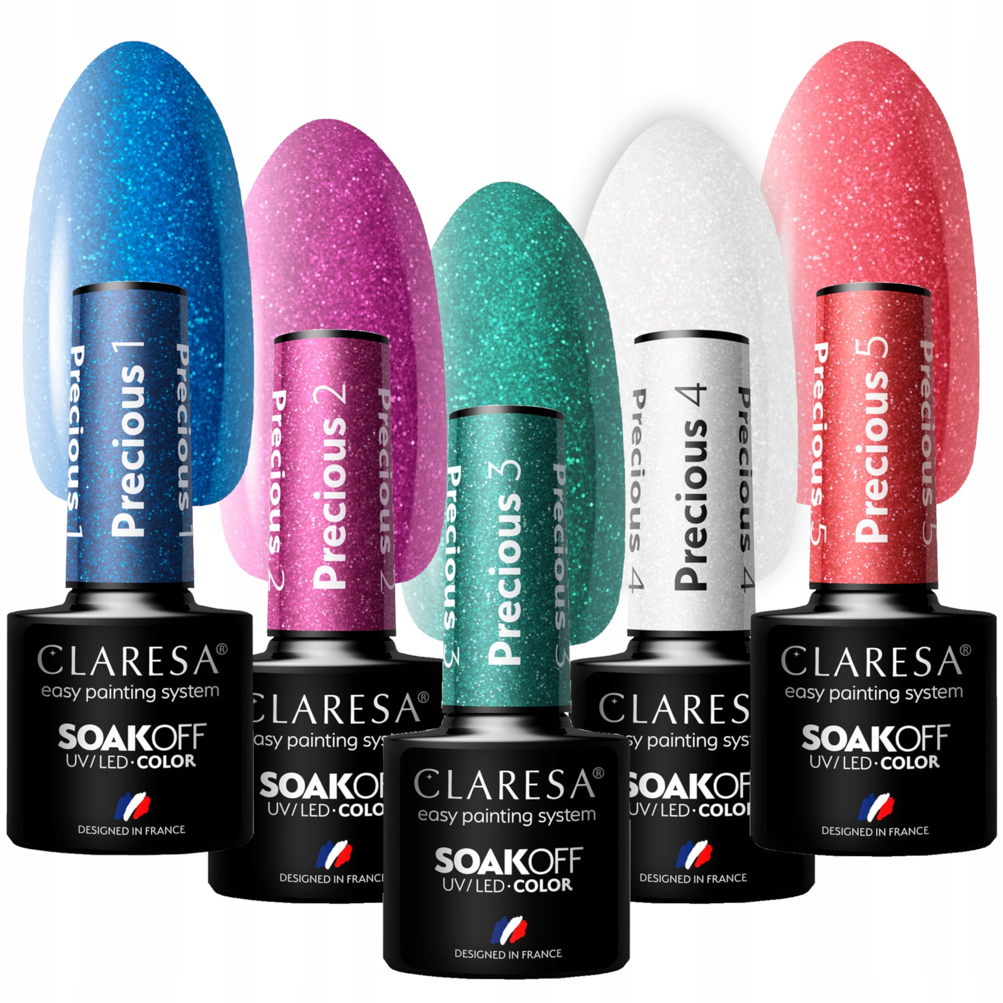 

Claresa Kolekcja Precious Lakier Hybrydowy