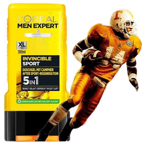 

Intensywny żel pod prysznic męski Loreal men Sport
