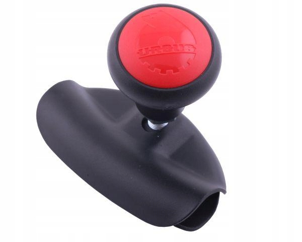 Gałka kierownicy czerwona pokrywa z wkładkami gumowymi ORYGINAŁ URSUS [3875