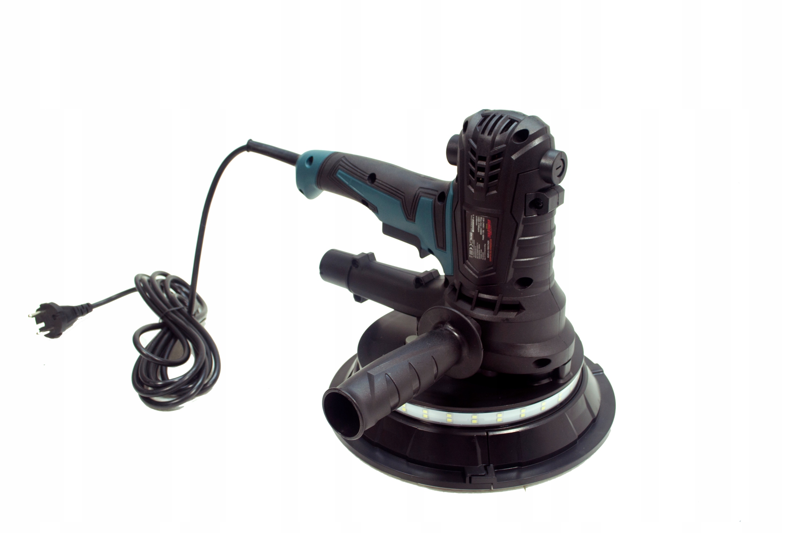 SZLIFIERKA do GIPSU GŁADZI TYNKÓW TYNKU PAPIER ODSYSANIE PYŁU + WOREK LED Maksymalna moc 2300 W