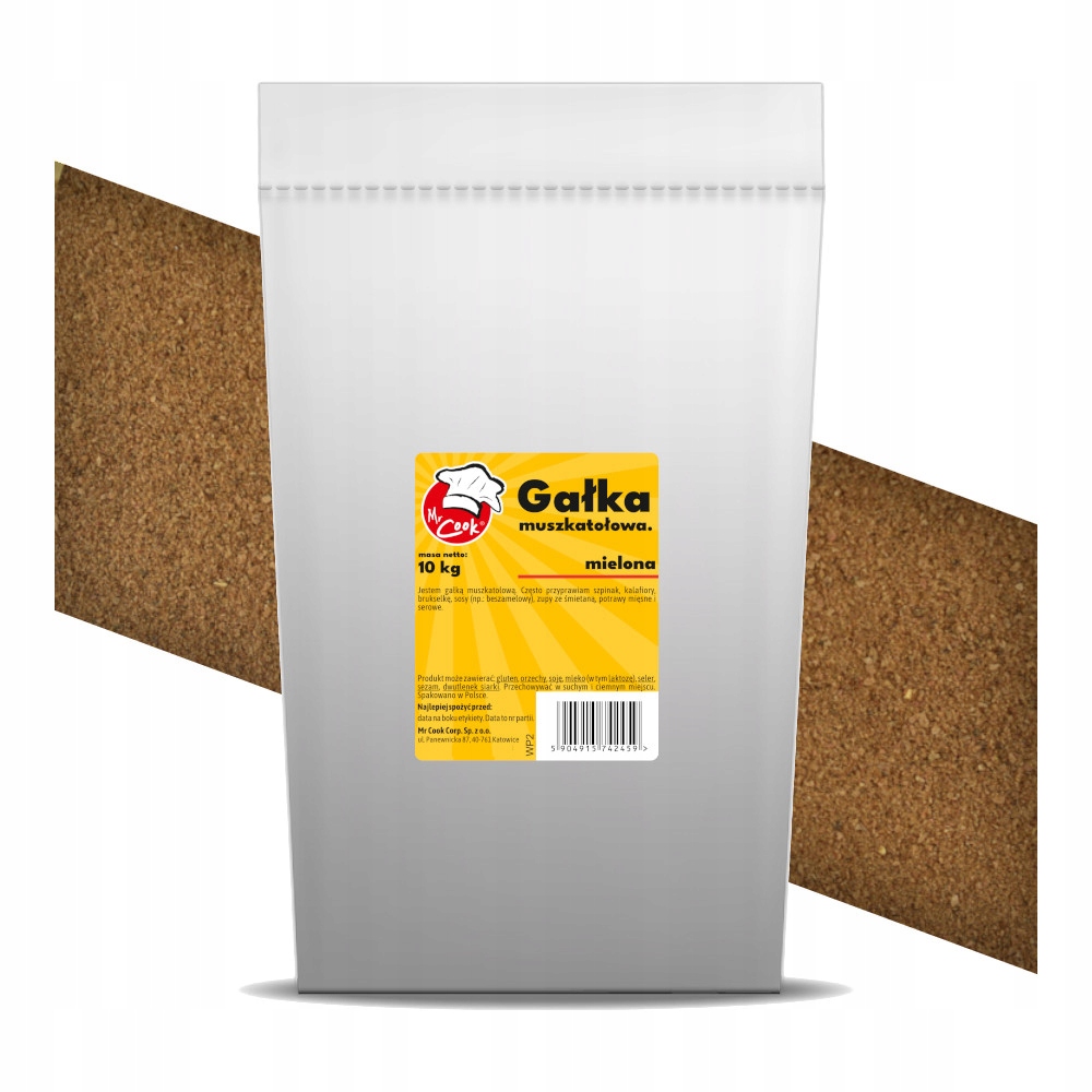 Gałka muszkatołowa mielona 10kg