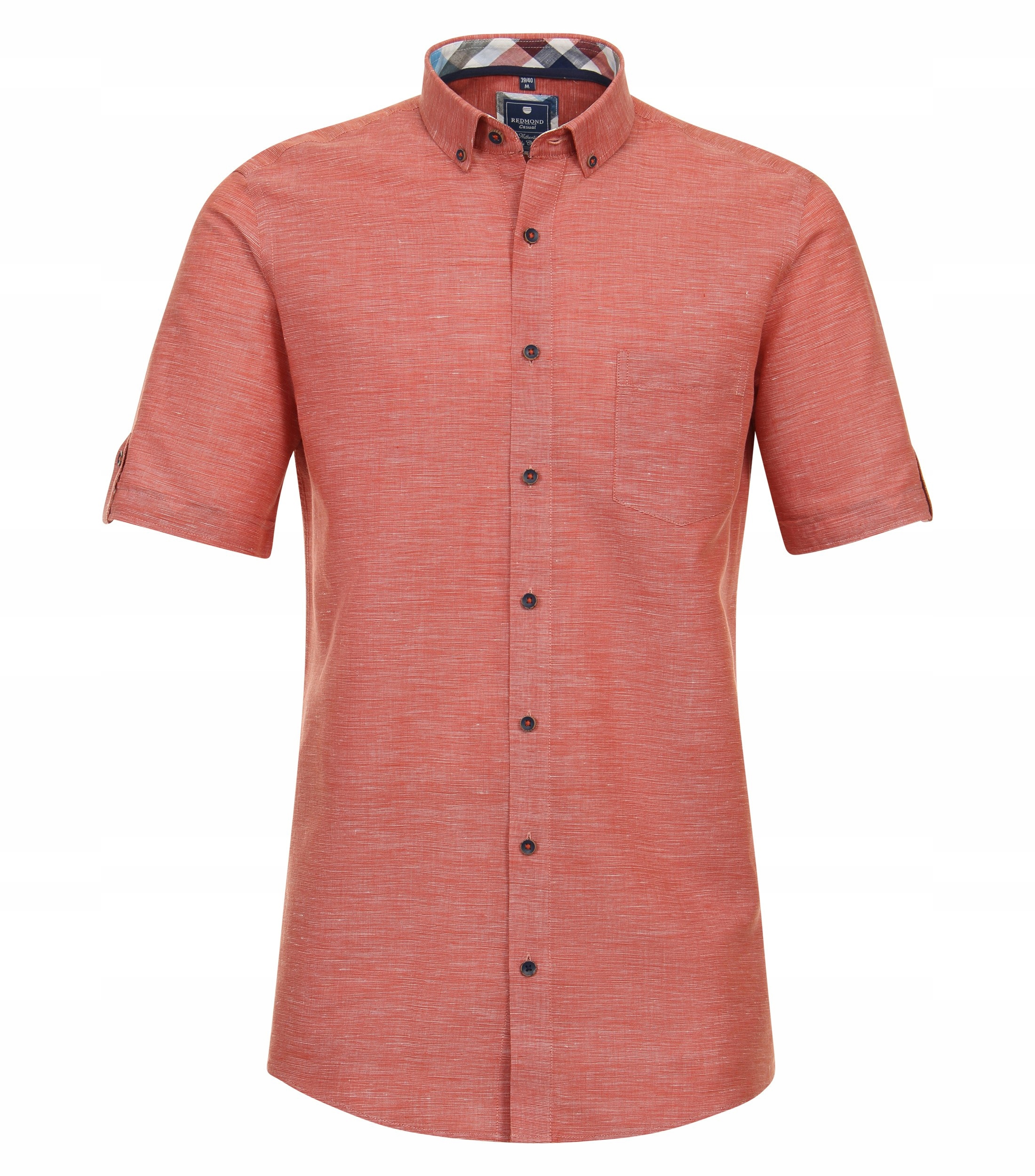 Redmond Velké Rozměry Lněná Košile 4XL 164 cm