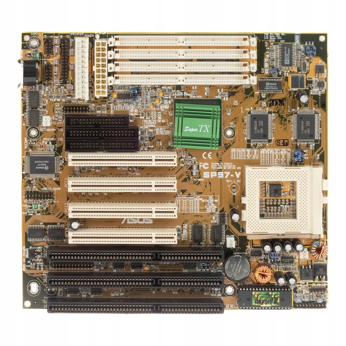 Asus SP97-V Socket 7 Fpm/edo Dram Pci Isa Baby-AT