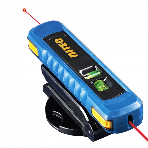 POZIOMICA LASEROWA NITEO TOOLS MAGNES PODSTAWKA DO MONTAŻU PŁYTEK SZAFEK Długość 0 m