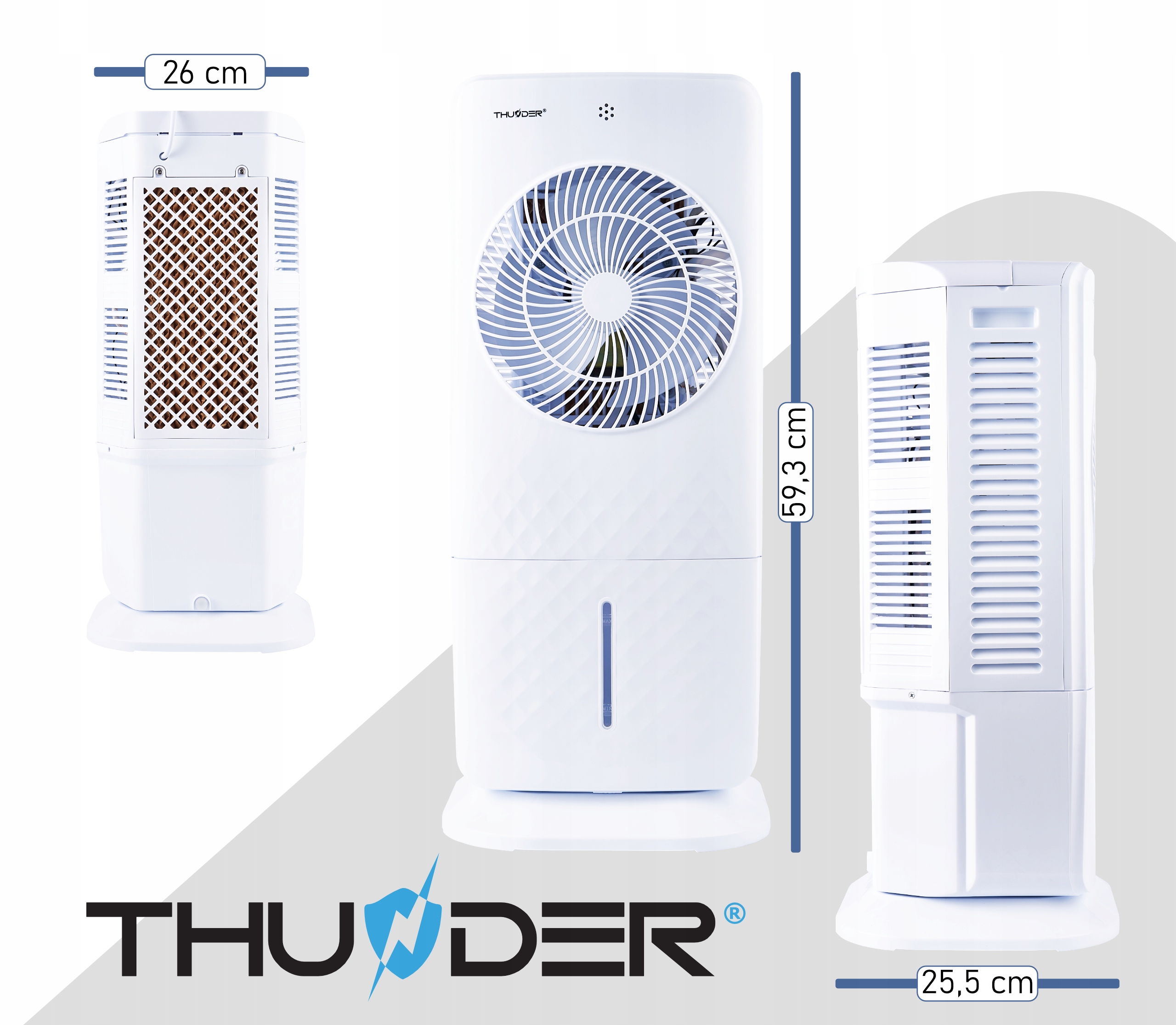 KLIMATOR KLIMATYZATOR NAWILŻACZ WENTYLATOR WODNY Z PILOTEM I TIMEREM DOMOWY Kod producenta FRESH