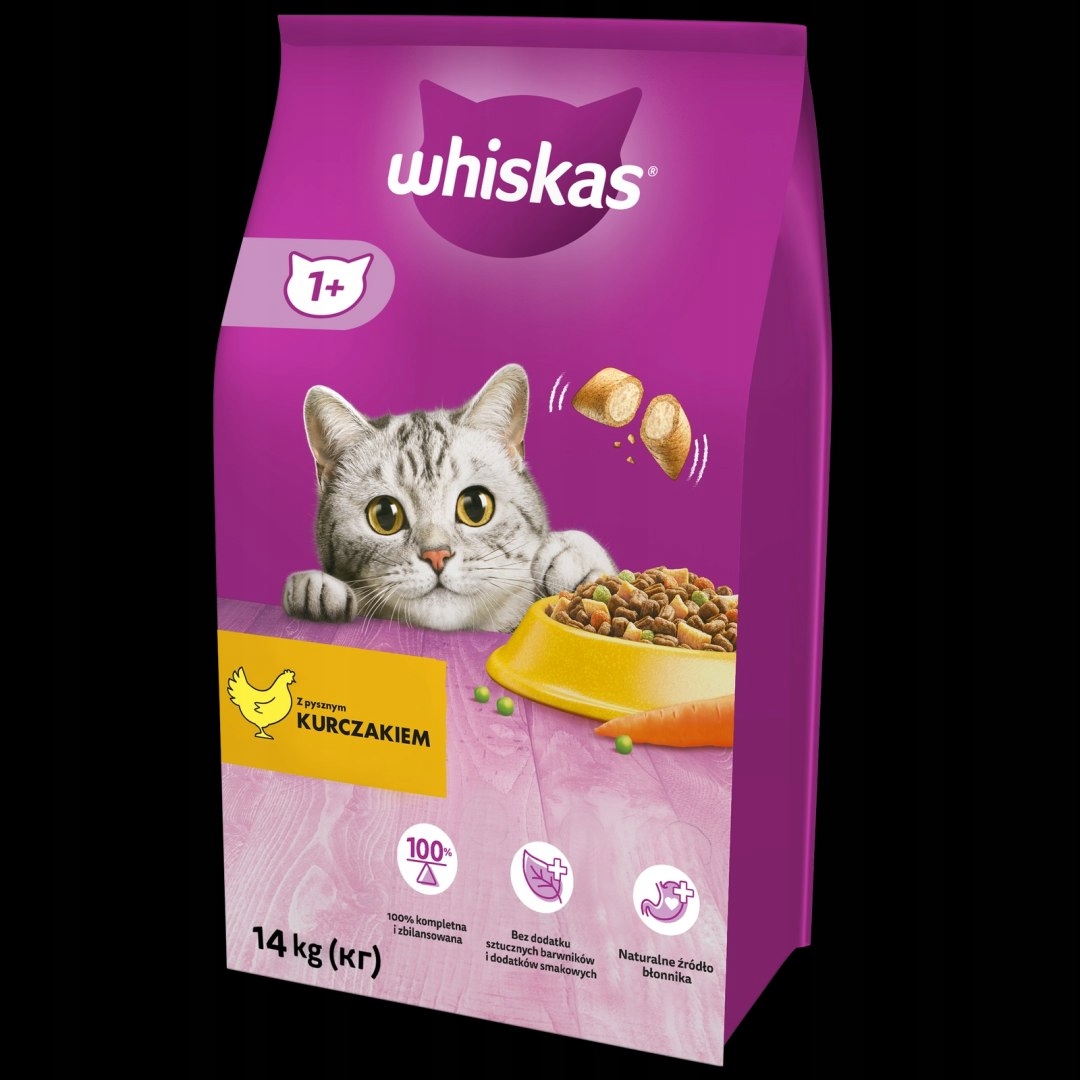 Levně Whiskas Krmivo Pro Kočky 1+ S kuřecím masem 14 kg Whiskas