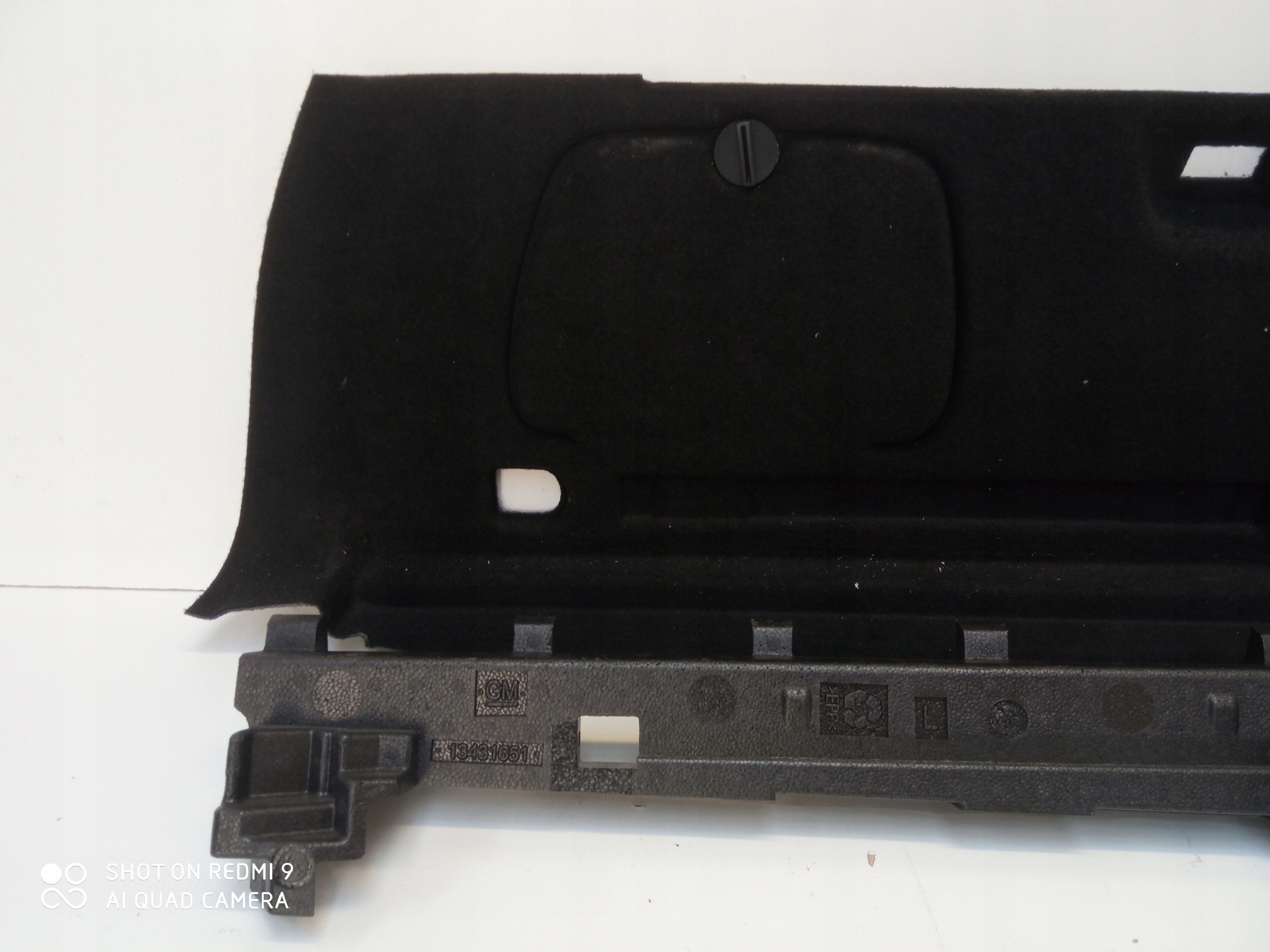 OPEL ASTRA K KOMBI boot upholstery polystirene left
