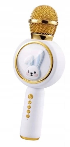 Bezprzewodowy Mikrofon KARAOKE dla Dzieci Królik Głośnik Bluetooth EAN (GTIN) 4013840460718