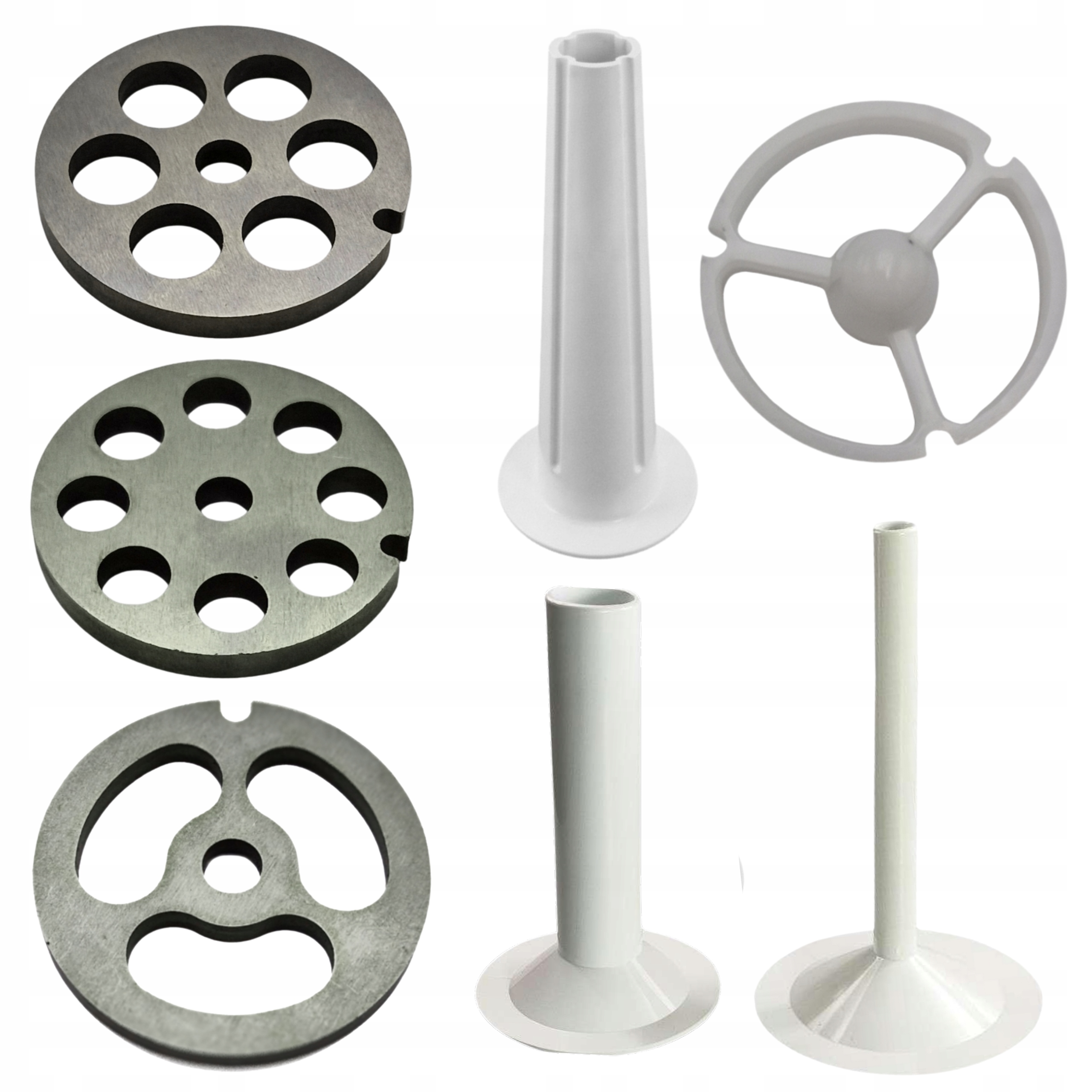 Zestaw Masarski Nr 8 3 szt Nasadki Sitka Szarpak do Zelmer Bosch