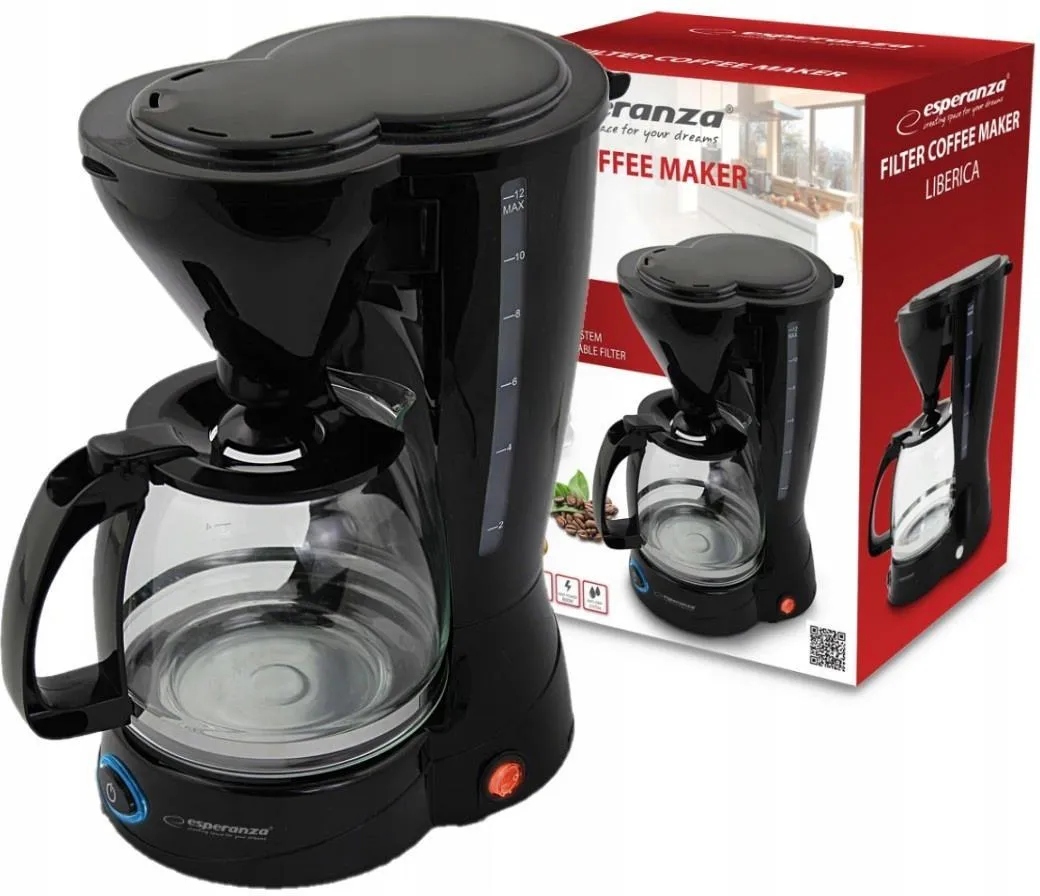 ESPERANZA EKSPRES PRZELEWOWY DO KAWY LIBERICA 1.5 L EKC009