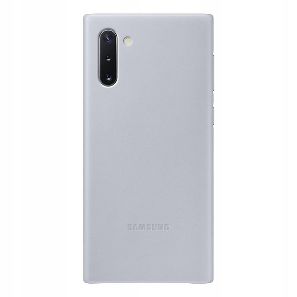 Pouzdro pro Samsung EF-VN970LJ Note 10 N970 šedé/šedé kožené