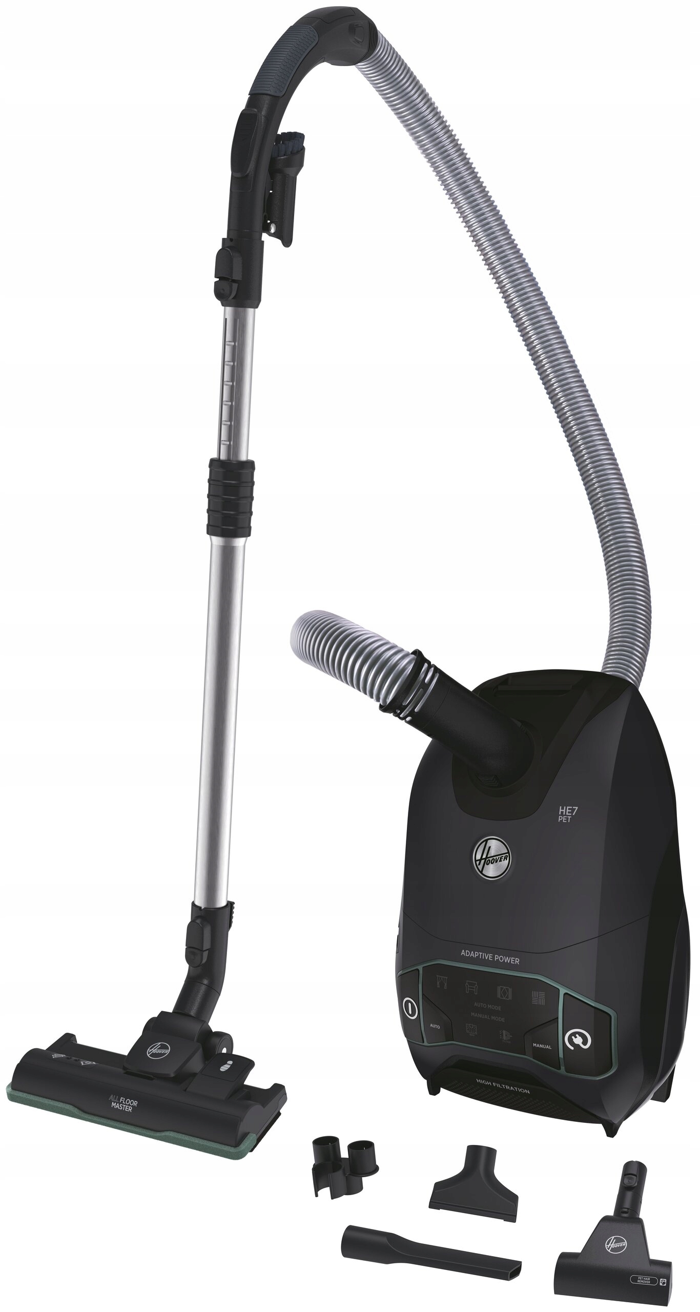 Vysavač Hoover HE721PAF 011 šedý