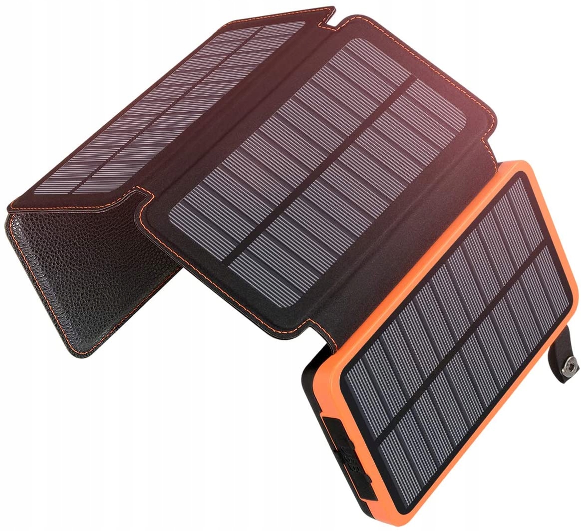 PRZENOŚNY SOLARNY POWERBANK 25000 mAh 4 PANELE