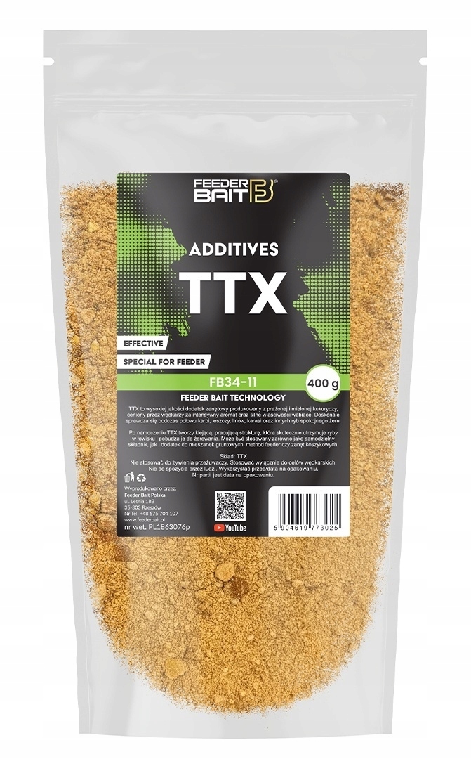 Feeder Bait Dodatek do zanęt Ttx 400g