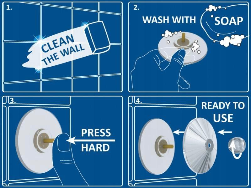 UCHWYT WIESZAK NA PAPIER TOALETOWY stal CZARNY Rodzaj ścienne