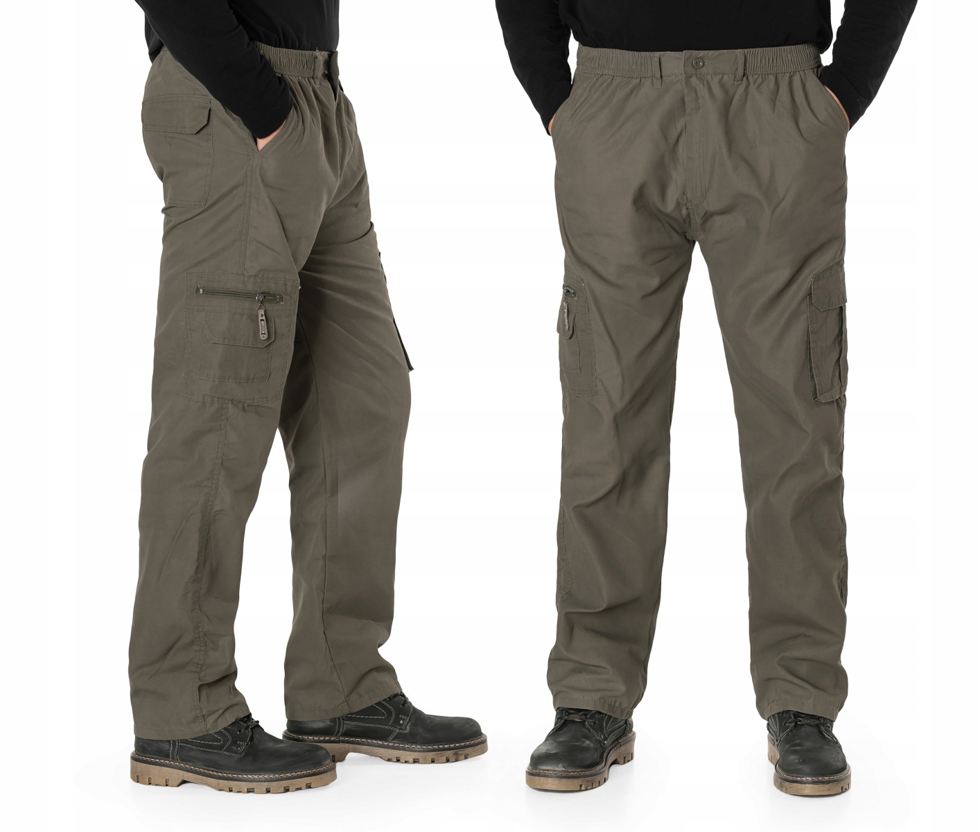 

Spodnie Męskie Bojówki Militarne Cargo SC222-1 4XL