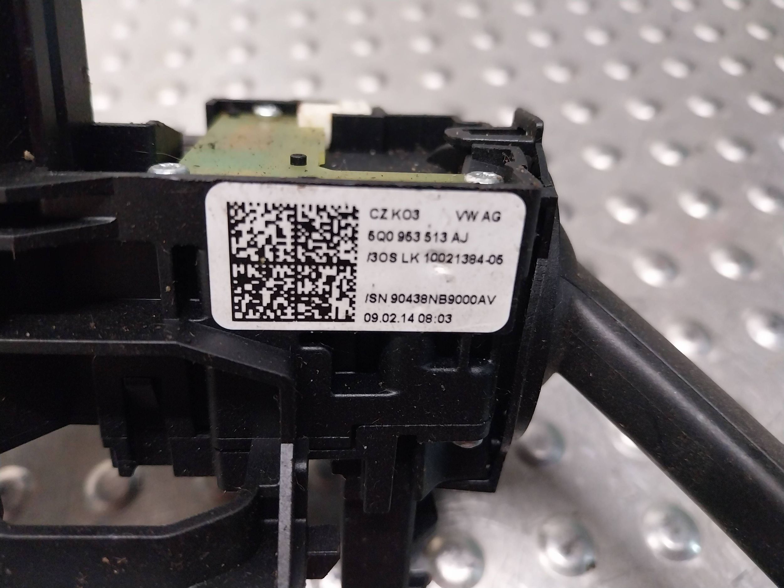 DEVIO LUCI TERGICRISTALLO TERGI DEVIO LUCI DEVIO 5Q0953507DD 5Q0953513AJ VW GOLF VII