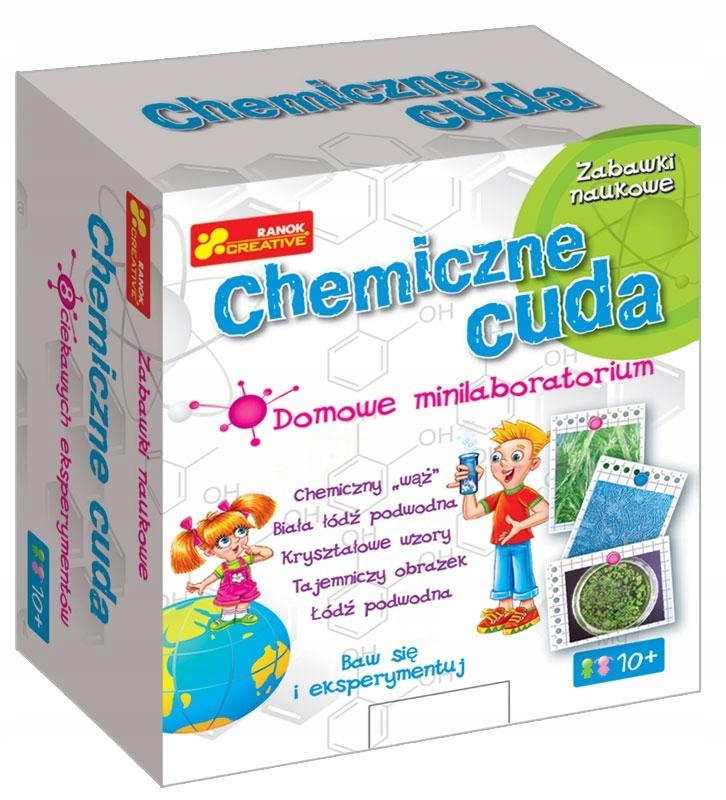 Domowe Minilaboratorium Chemiczne Cuda Zabawki Edukacyjne Zestaw Zabawka
