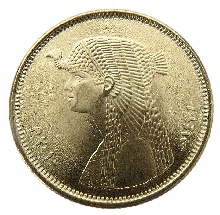 EGIPT 50 PIASTRES 2010 NEFRETETE MENNICZA