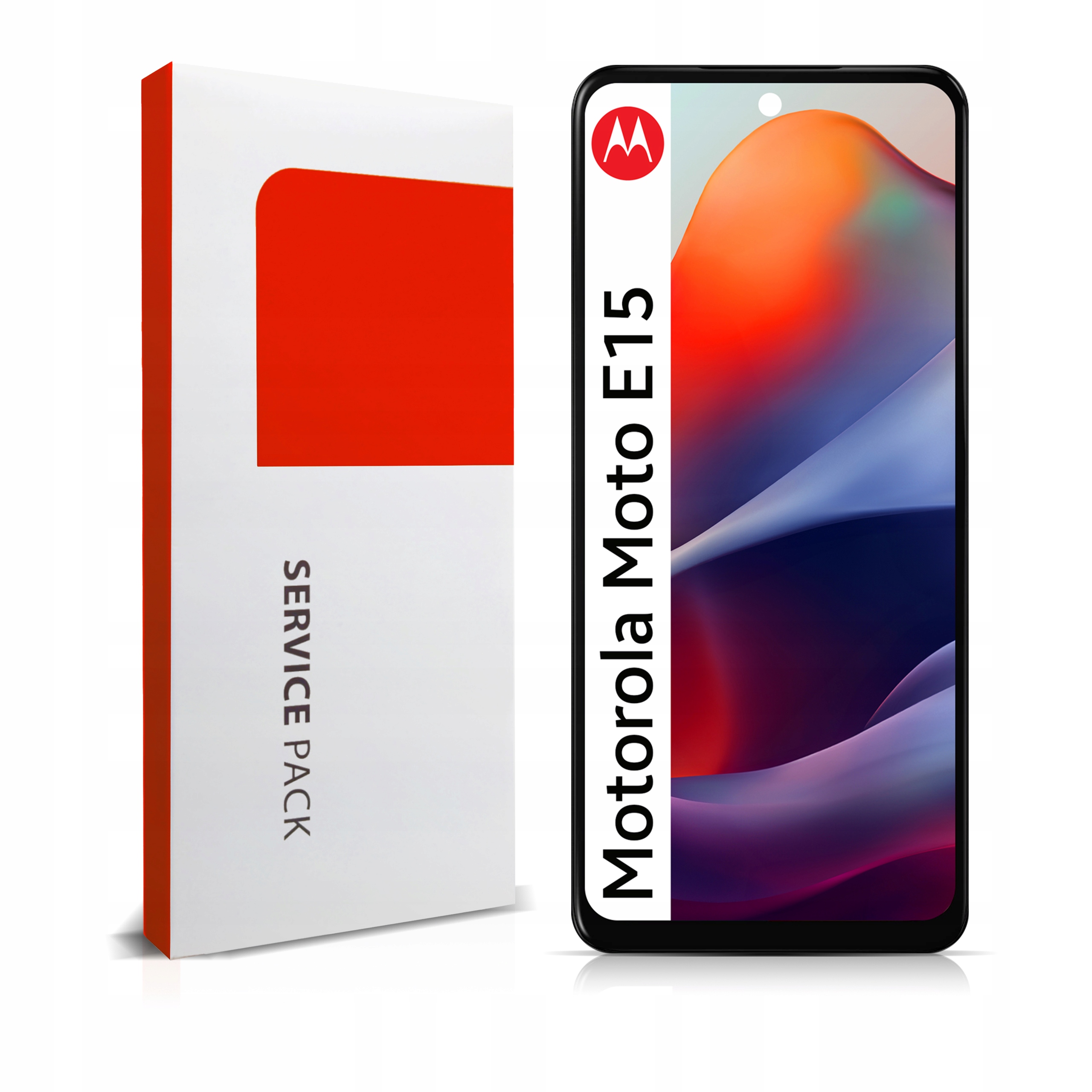 Originální Zila pro Motorola Moto E15 LCD Displej Dotyk Rámeček