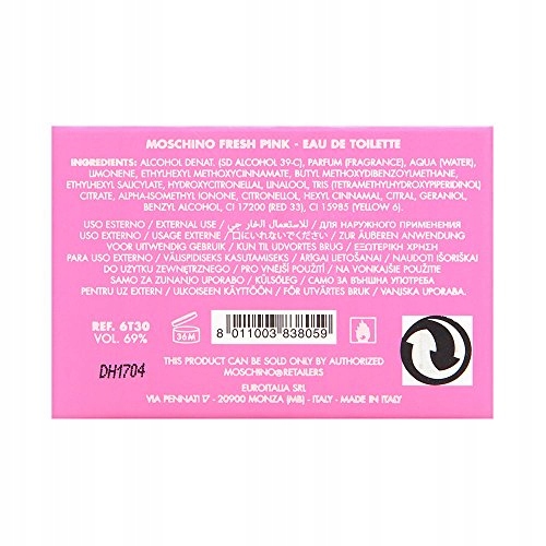

Moschino Pink Fresh Couture 50 ml Edt