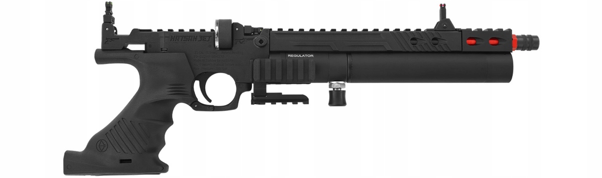 Pistolet wiatrówka kaliber 4.5 mm Pcp Hatsan Jet I Rg, montaż 11/22 mm