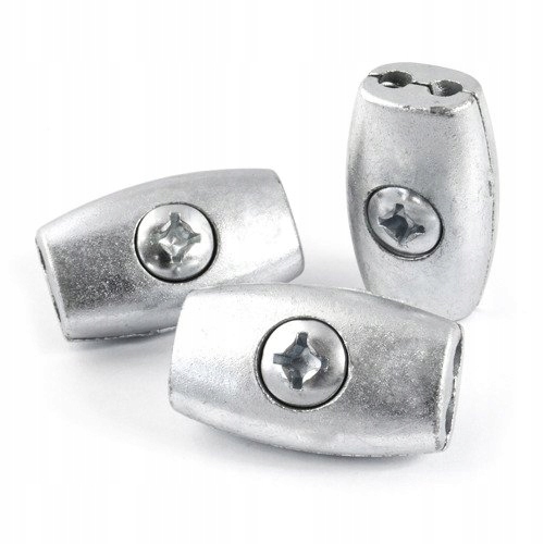 ZACISK DO LIN LINOWY KUBEŁKOWY OCYNK 3mm 10 szt.