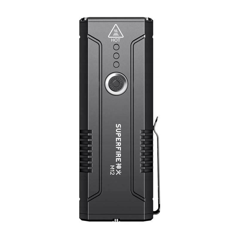 Svítilna Superfire M12 8000 LM, Voděodolná, 6 Režimů, Ultra Jasná