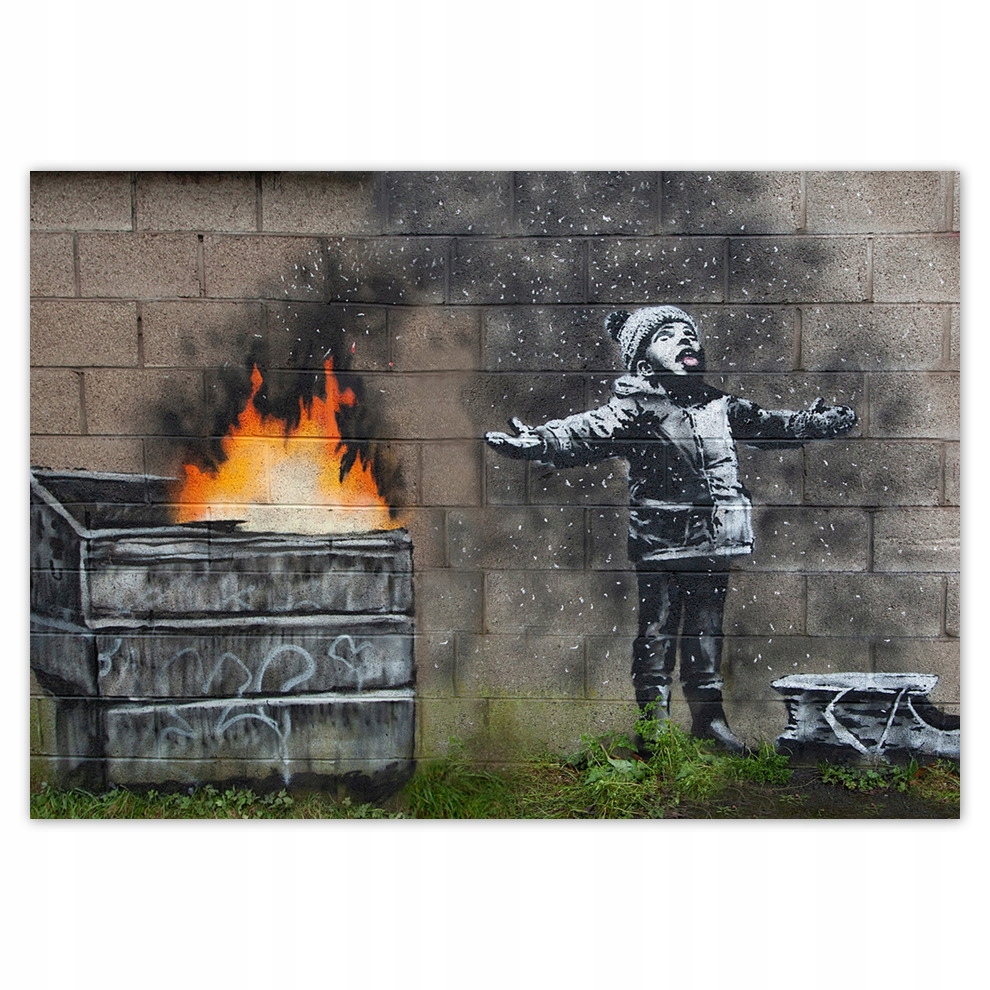 

Fototapety flizelina 416x290 Smog Banksy Graffiti