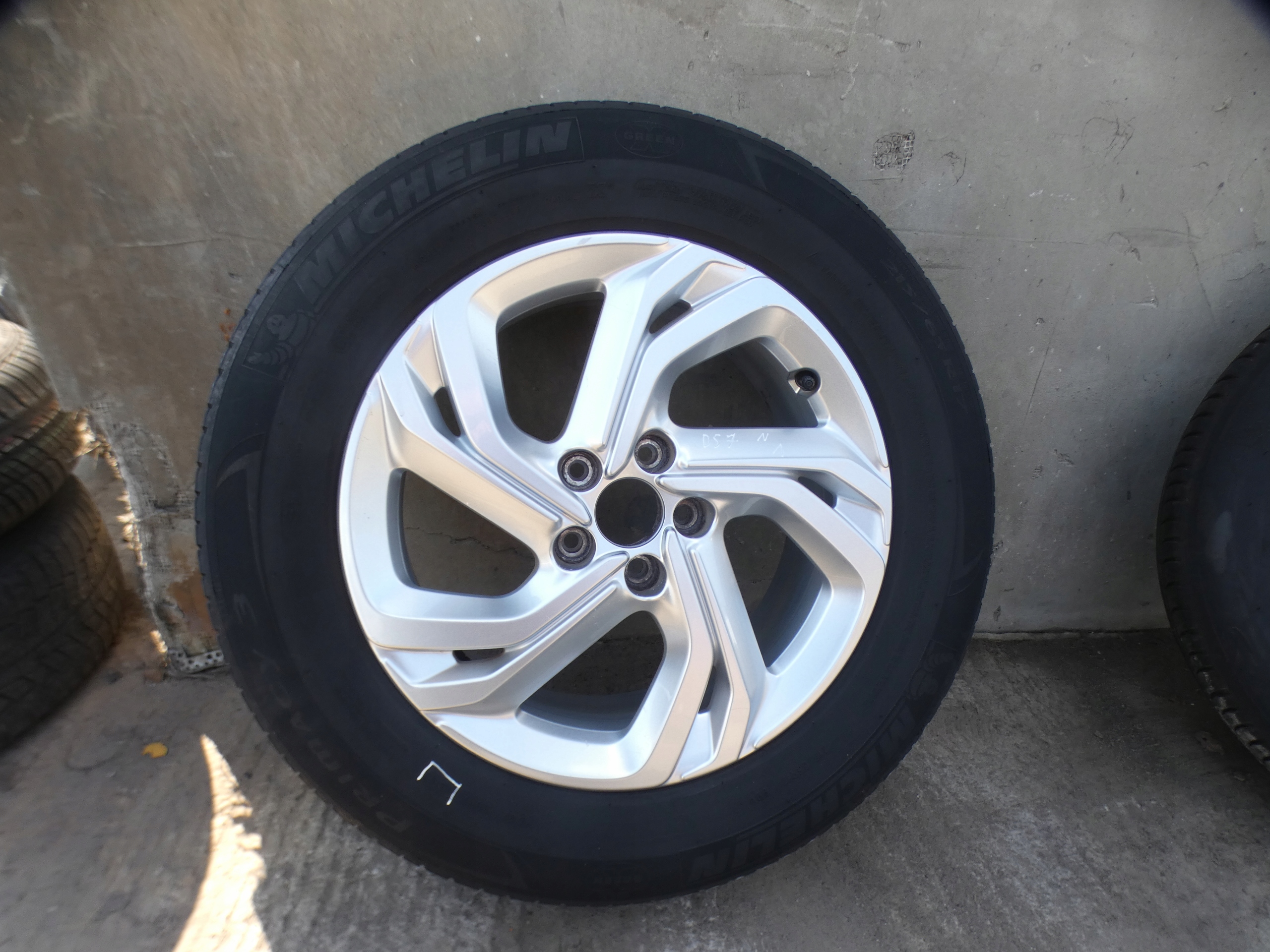 DS DS7 CROSSBACK CITROEN 2019 discs wheels aluminium 17 9817501477