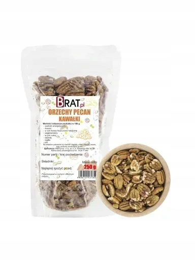 3x Brat Pekanové ořechy kousky 250 g