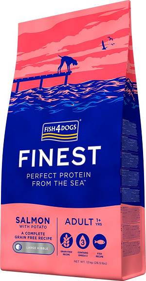 FISH4DOGS FINEST ADULT LARGE SALMON KARMA Z ŁOSOSIEM DLA PSA FISH4DOGS FINEST ADULT LARGE SALMON KARMA Z ŁOSOSIEM DLA PSA