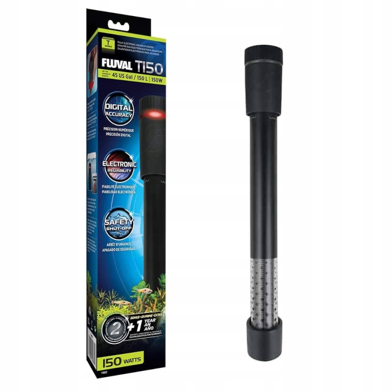 Levně Fluval T150 Fully 150W akvarijní ohřívač