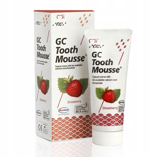 

Gc Tooth Mousse Płynne Szkliwo Smak Truskawkowy