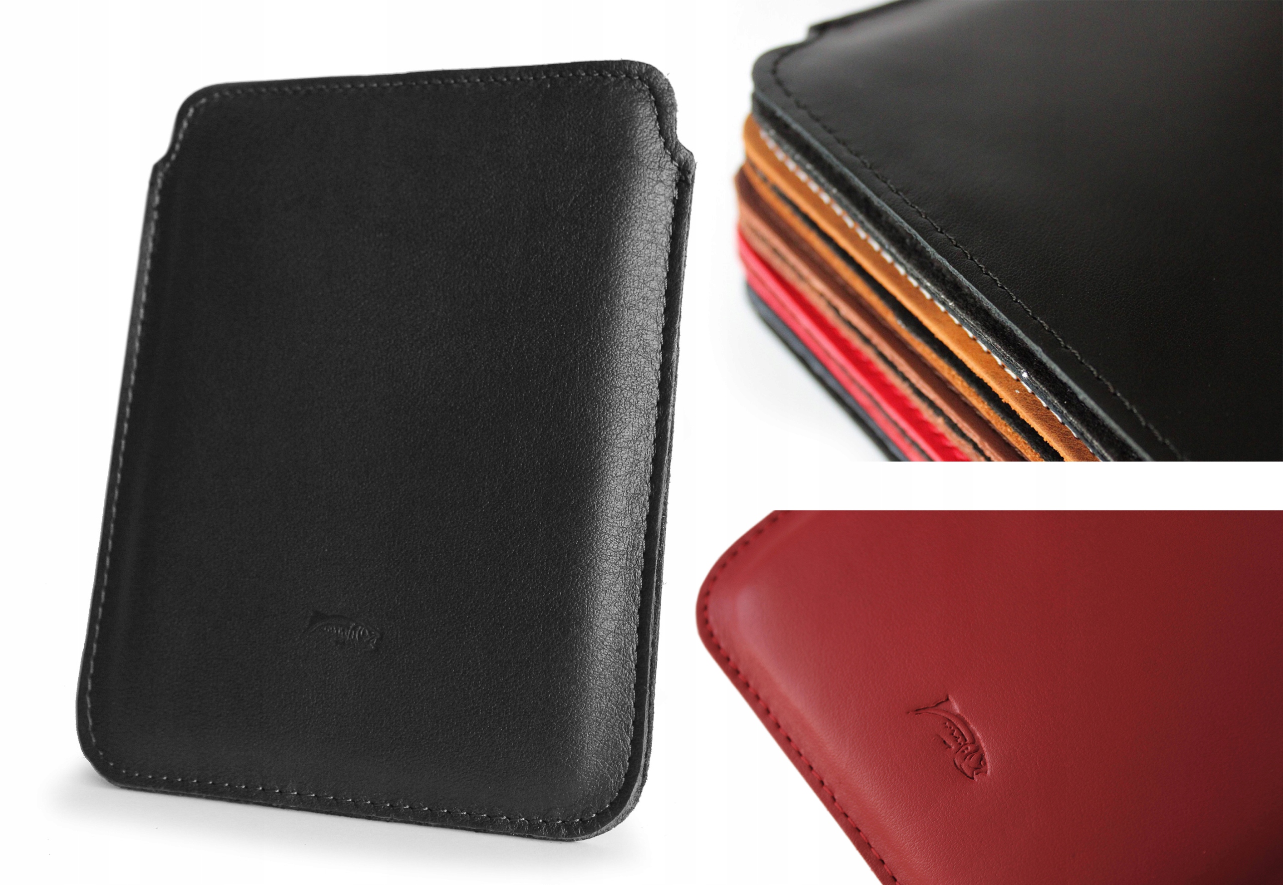 Luresko Skórzane etui wsuwka Kieszeń pokrowiec na Amazon Kindle 12 11 10 8