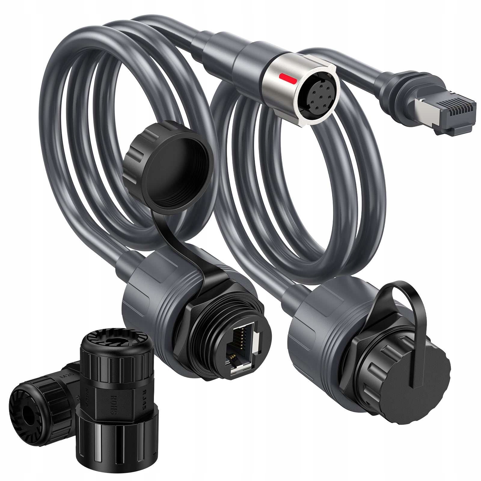 Adapter Ethernet Starlink Performance Gen 3 – wodoodporny coupler RJ45 30cm