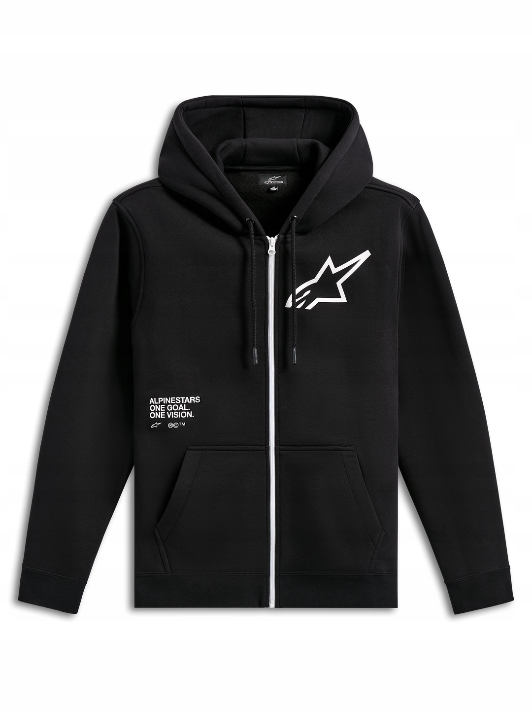 Mikina Casual Alpinestars Transverse Black/red (2XL) 1216-53100-10-XXL