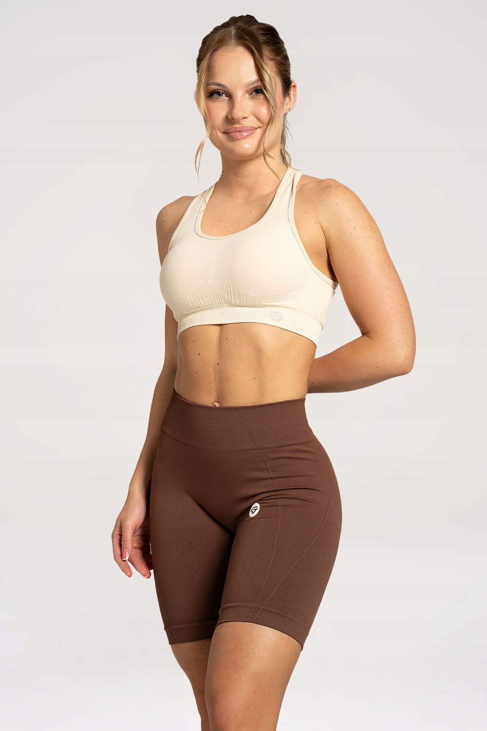 Bikery Basic Brown Gym Glamour Xs
