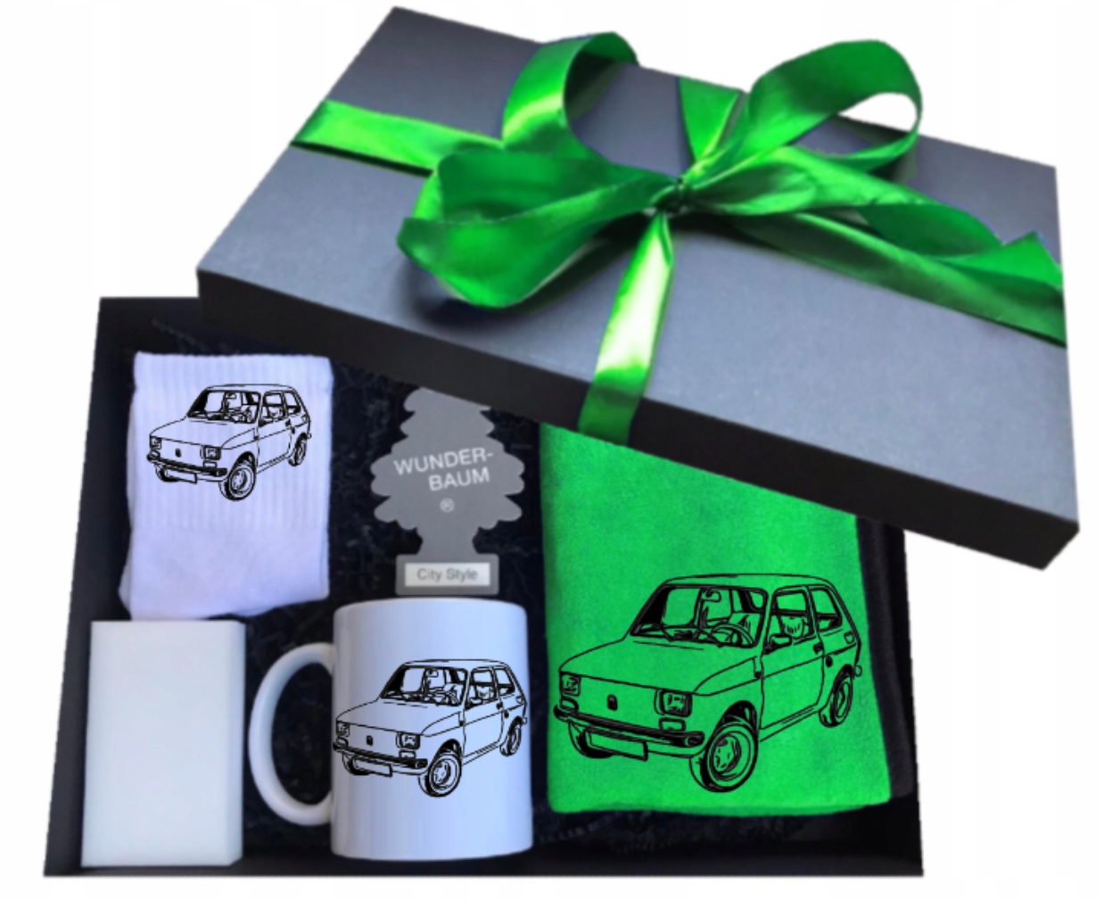 Sada Dárek k narozeninám a jmeninám pro kluka Klasik polský Fiat 126p Fiat 126P