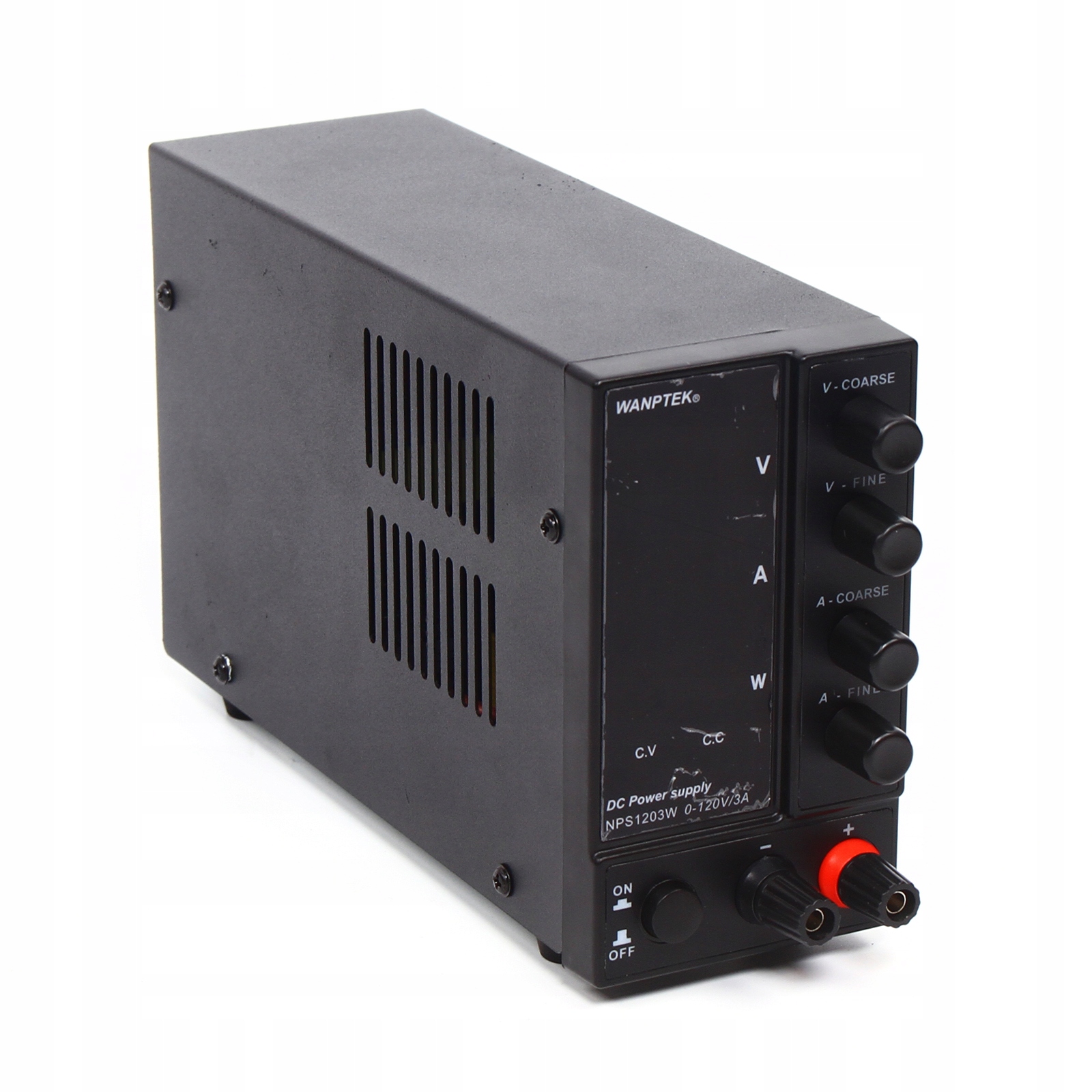 0-120V 0-3A 360 W zasilacz laboratoryjny Wysokość produktu 13 cm