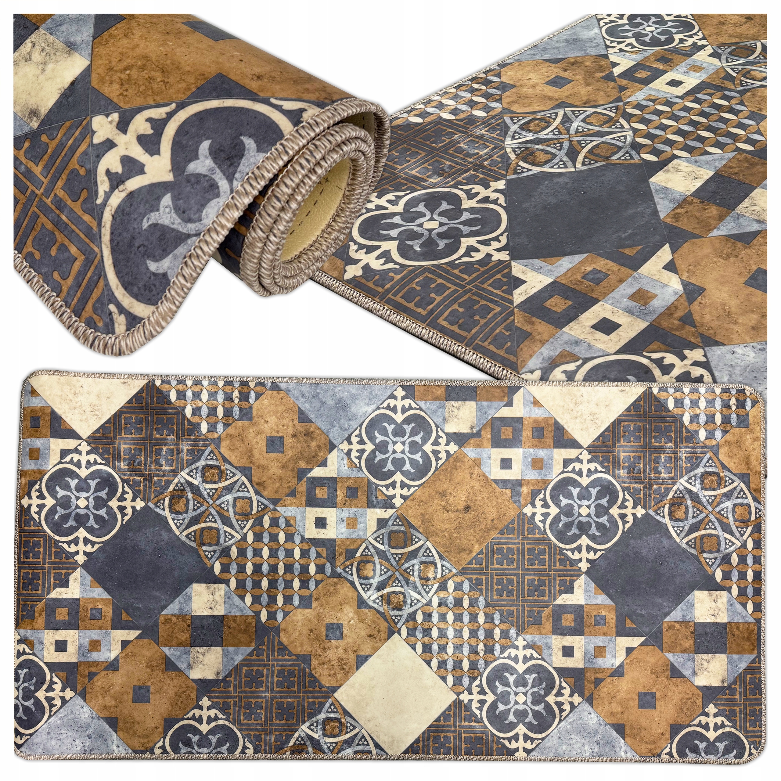 Běhoun do kuchyně Protiskluzový Koberec Kuchyňský vinylový Pvc 77 x 150 cm